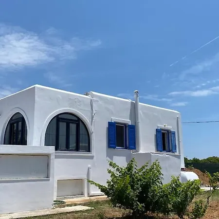 Blue And White Paros Private House Alikí